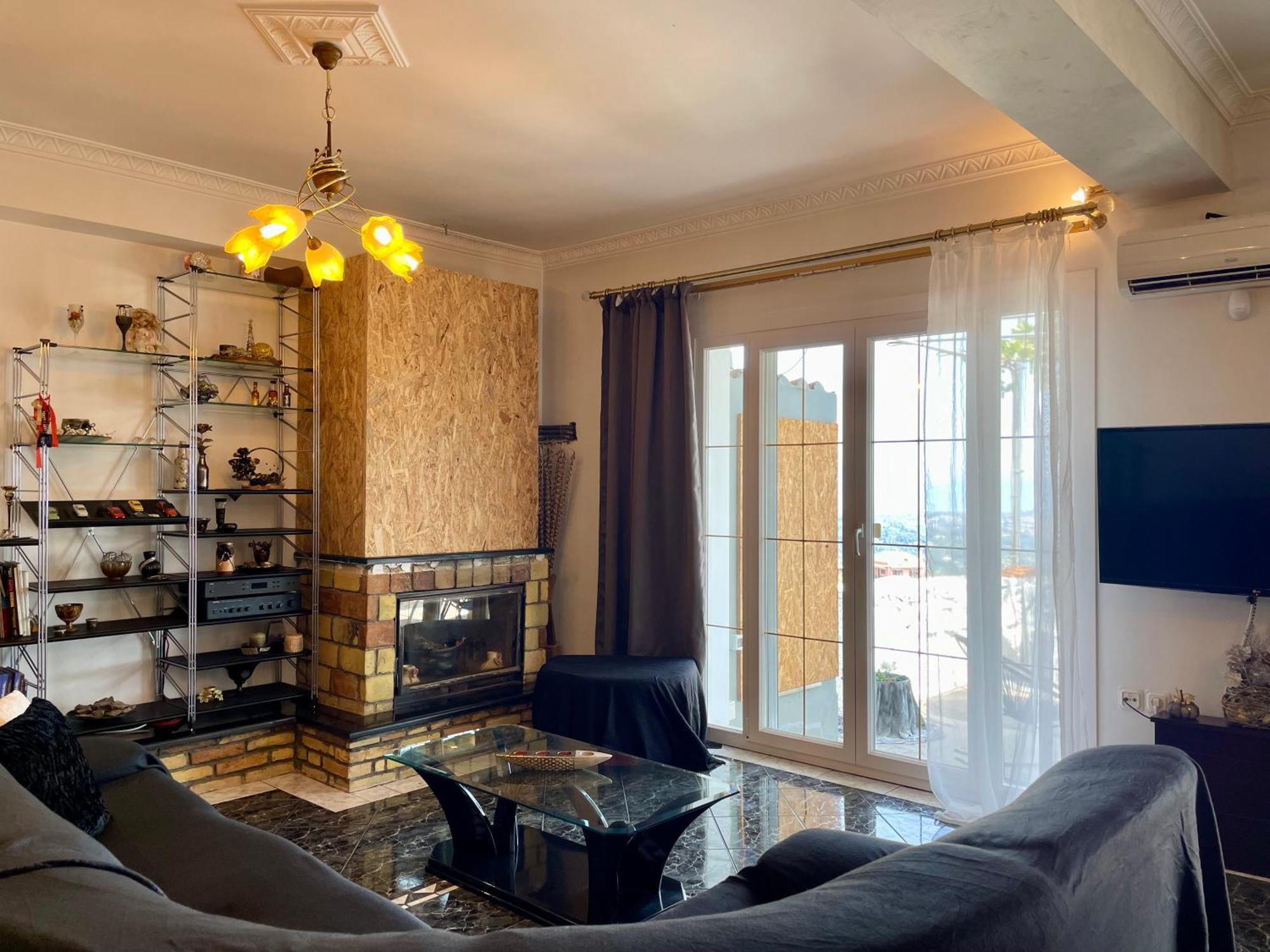 הוילה Agioi Deka  Mary'S House With Panoramic View מראה חיצוני תמונה